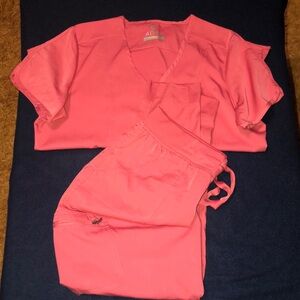 Adar Coral Professional Scrub Set